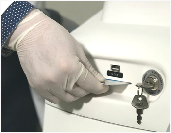 QS laser IC card function QS-Laser-IC-Kartenfunktion