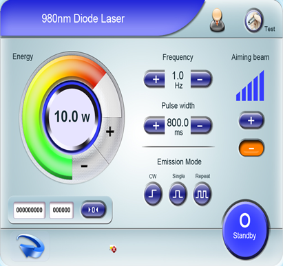 980-nm-Gef&auml;&szlig;diodenlaser