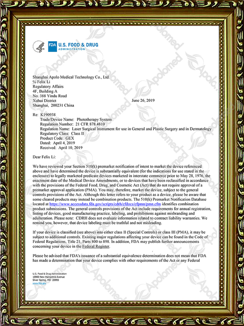 Photodynamisches Therapiesystem FDA