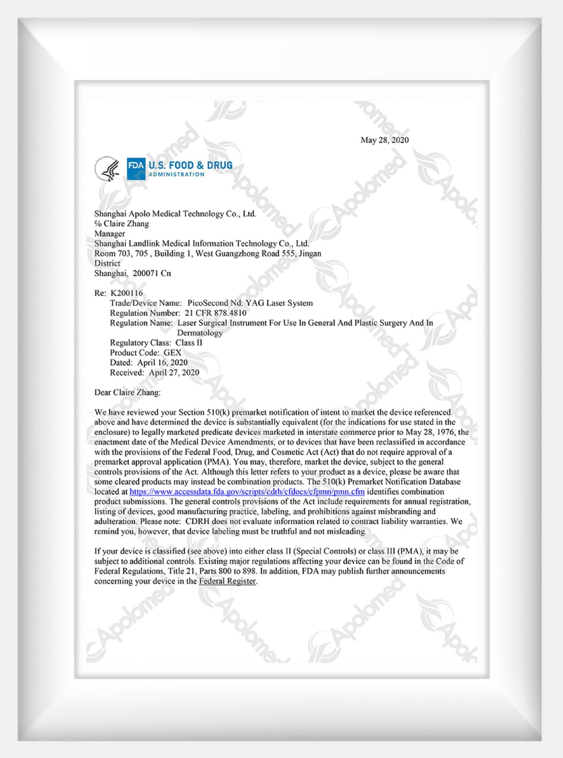 Zertifizierte Exzellenz im Pikosekundenlaser