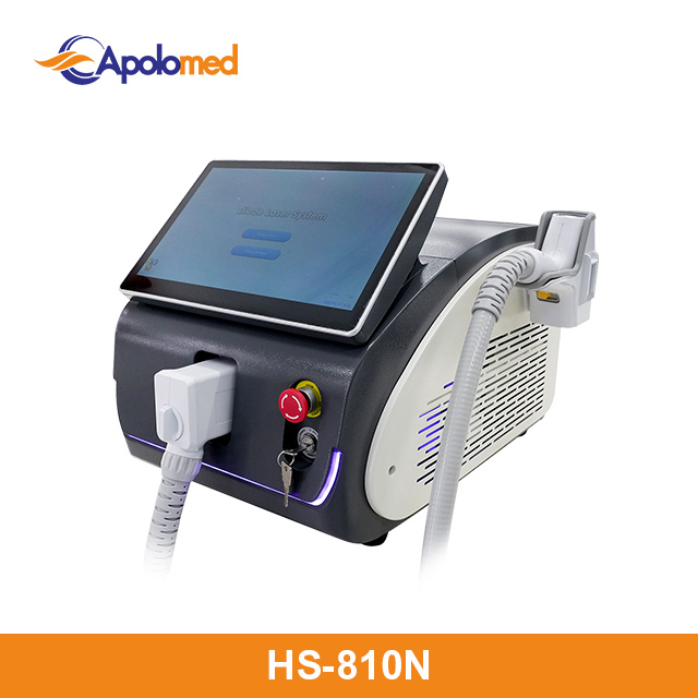 Tragbare Diodenlaser-Haarentfernung, TÜV-medizinisch, CE- und USA-FDA-Zulassung 