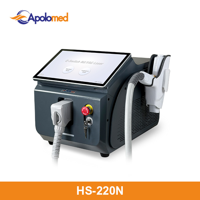 Neuer tragbarer QS Nd Yag Laser 