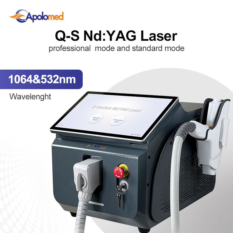 Neuer tragbarer QS Nd Yag Laser 