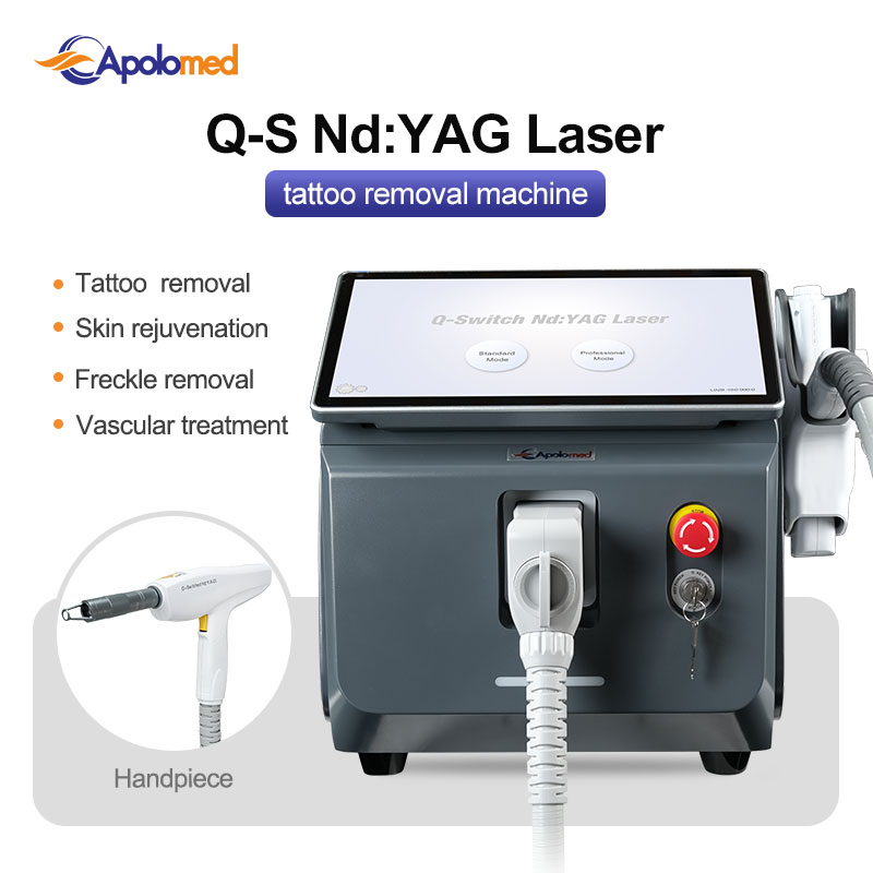 Neuer tragbarer QS Nd Yag Laser 